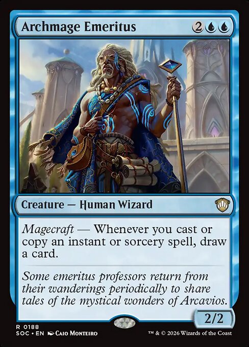 Archmage Emeritus - Secrets of Strixhaven Commander