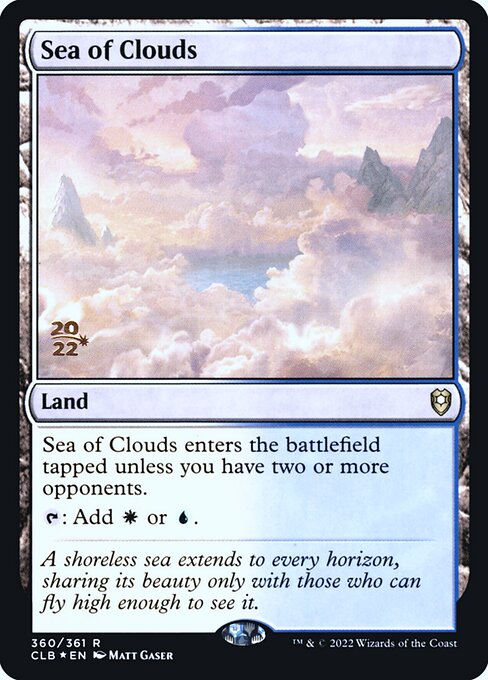 Sea of Clouds - Battle for Baldur's Gate Promos
