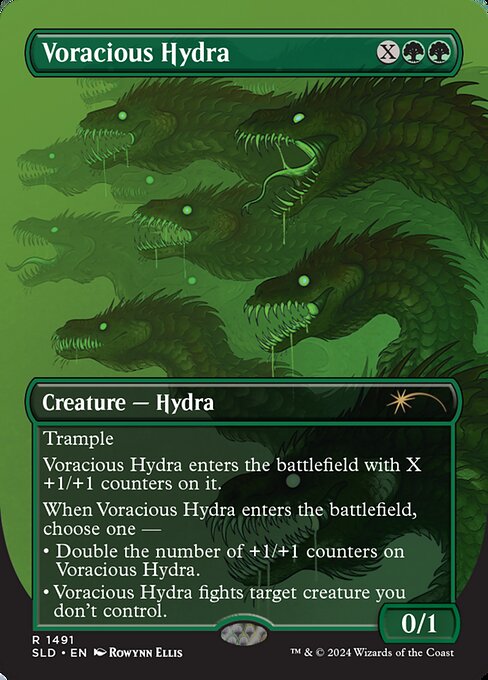 Voracious Hydra - Secret Lair Drop - Borderless
