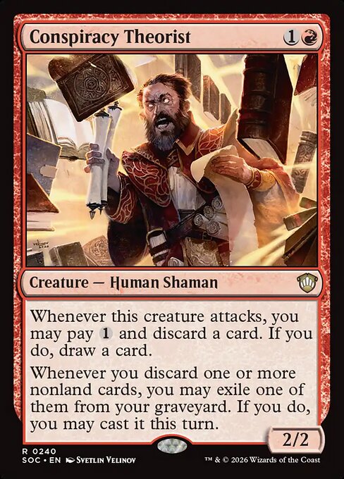 Conspiracy Theorist - Secrets of Strixhaven Commander