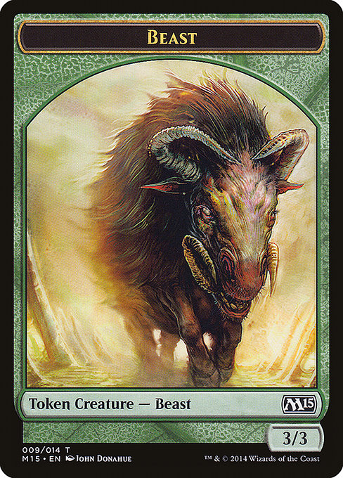 Beast - Magic 2015 Tokens