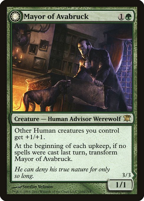 Mayor of Avabruck // Howlpack Alpha - Innistrad