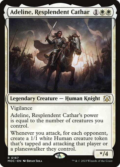 Adeline, Resplendent Cathar - March of the Machine Commander