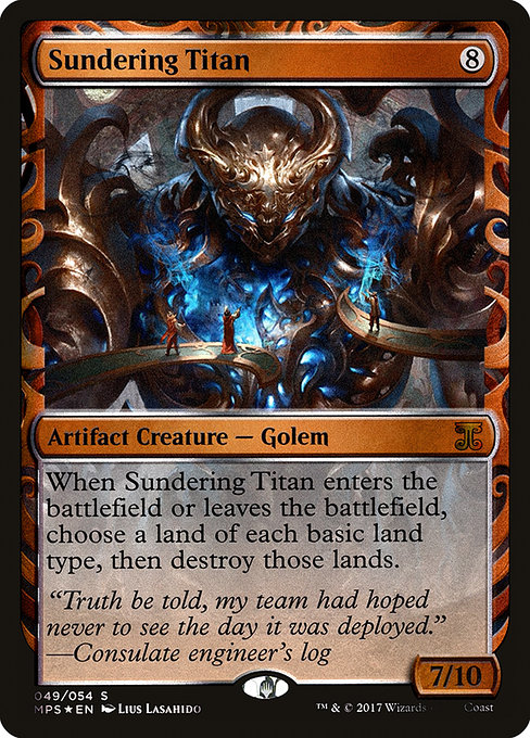 Sundering Titan - Kaladesh Inventions