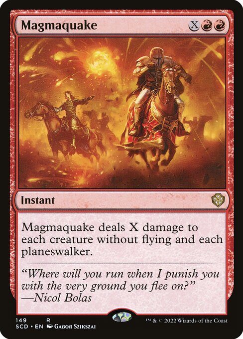 Magmaquake - Starter Commander Decks