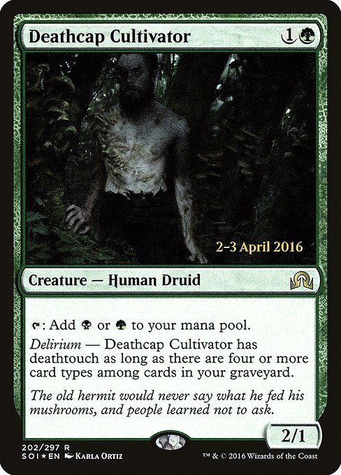 Deathcap Cultivator - Shadows over Innistrad Promos