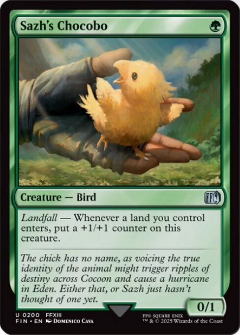 Sazh's Chocobo - Final Fantasy