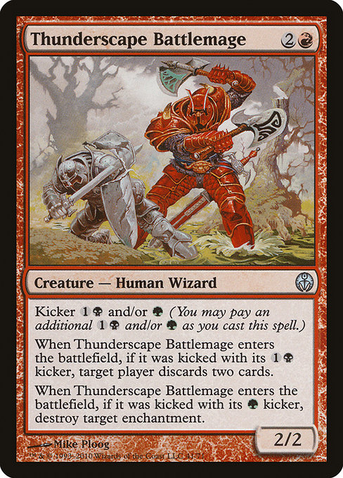 Thunderscape Battlemage - Duel Decks: Phyrexia vs. the Coalition