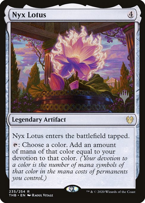Nyx Lotus - Theros Beyond Death Promos