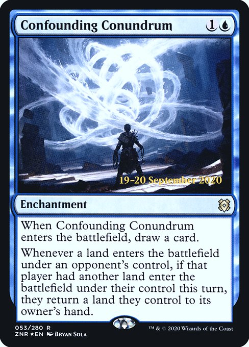 Confounding Conundrum - Zendikar Rising Promos