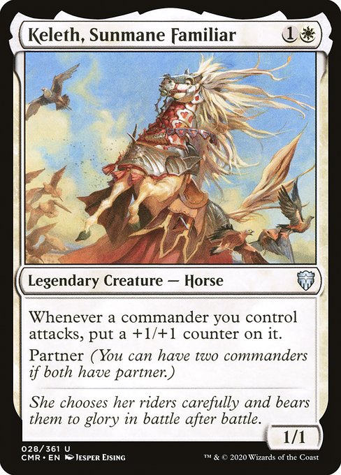 Keleth, Sunmane Familiar - Commander Legends