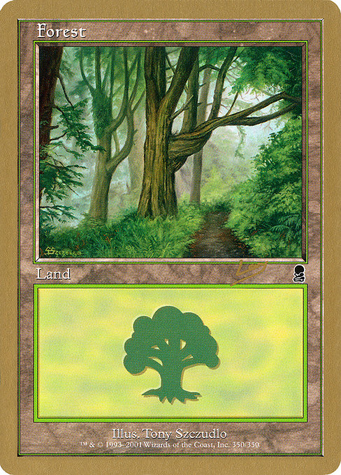 Forest - World Championship Decks 2002