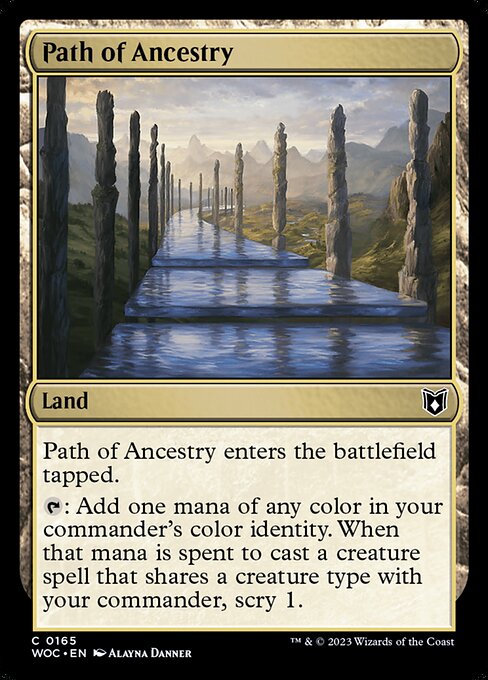 Path of Ancestry - Wilds of Eldraine Commander