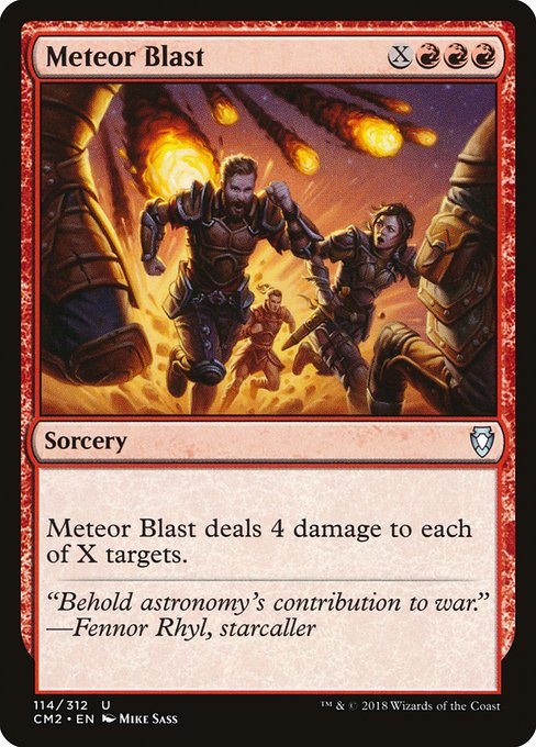 Meteor Blast - Commander Anthology Volume II