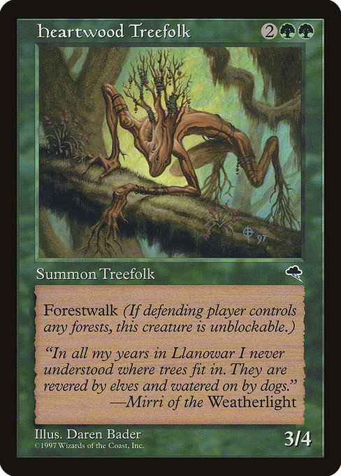 Heartwood Treefolk - Tempest