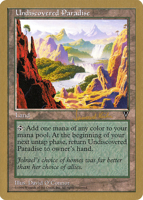 Undiscovered Paradise - World Championship Decks 1997