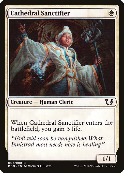 Cathedral Sanctifier - Duel Decks: Blessed vs. Cursed