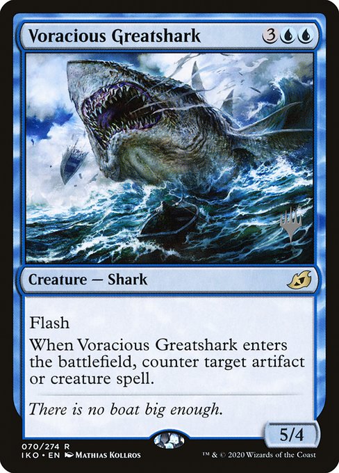 Voracious Greatshark - Ikoria: Lair of Behemoths Promos