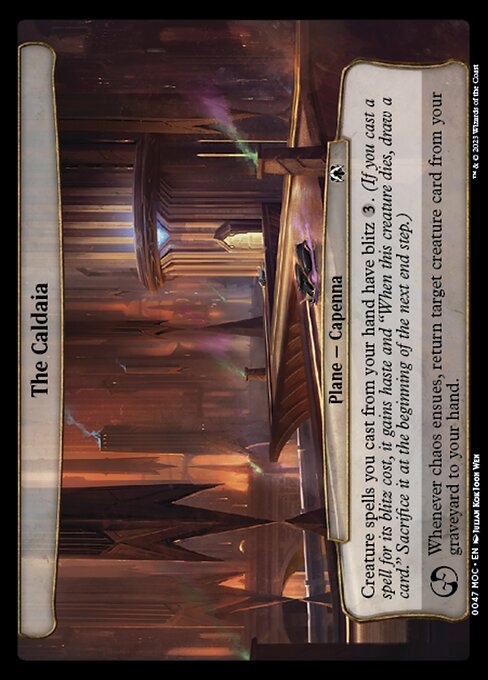 The Caldaia - March of the Machine Commander