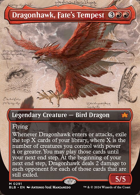 Dragonhawk, Fate's Tempest - Bloomburrow