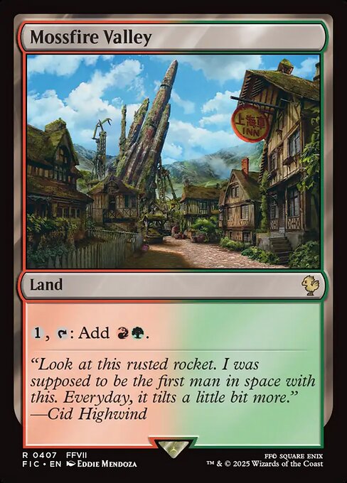 Mossfire Valley - Final Fantasy Commander