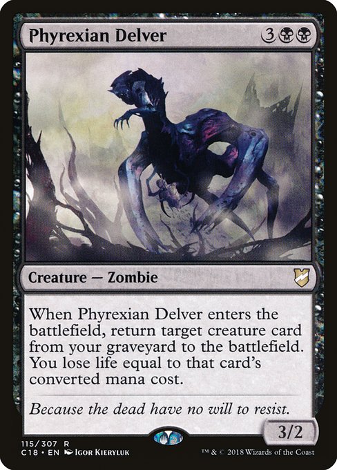 Phyrexian Delver - Commander 2018