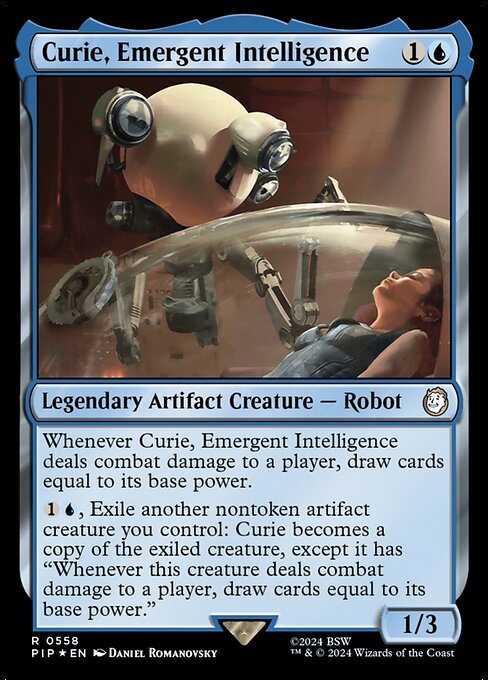 Curie, Emergent Intelligence - Fallout - Surge Foil