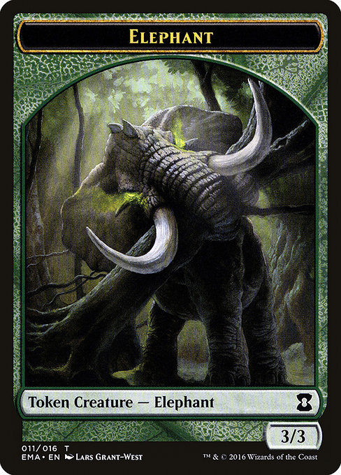 Elephant - Eternal Masters Tokens