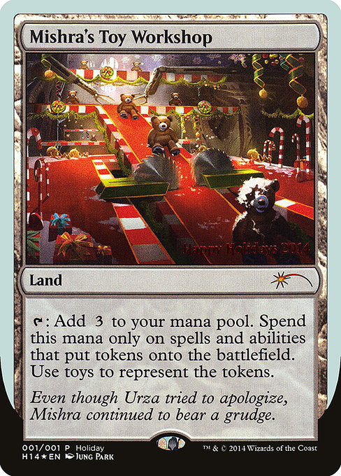 Mishra's Toy Workshop - Happy Holidays - Promo Foil