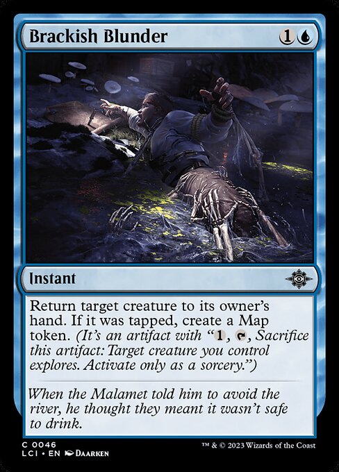 Brackish Blunder - The Lost Caverns of Ixalan