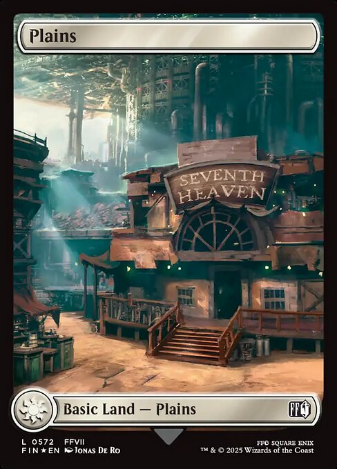 Plains - Final Fantasy - Surge Foil