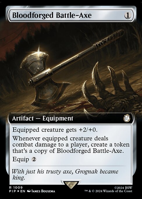 Bloodforged Battle-Axe - Fallout - Surge Foil