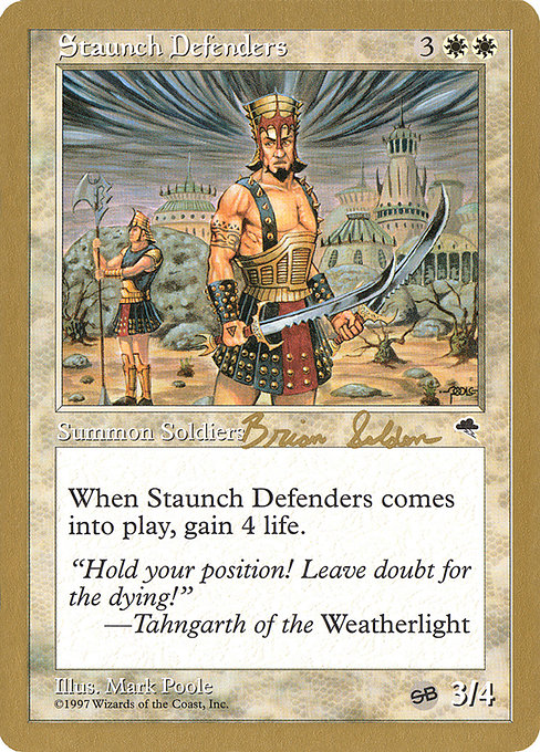 Staunch Defenders - World Championship Decks 1998