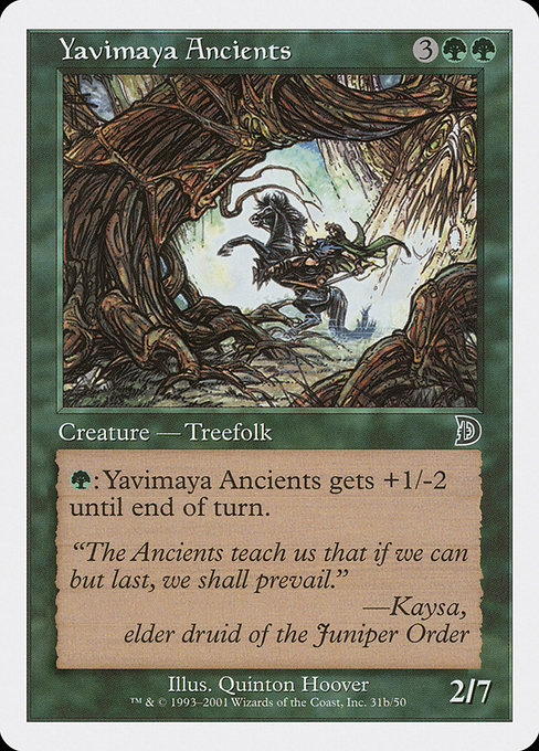 Yavimaya Ancients - Deckmasters