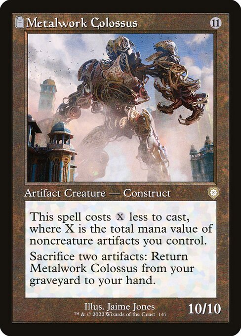 Metalwork Colossus - The Brothers' War Commander