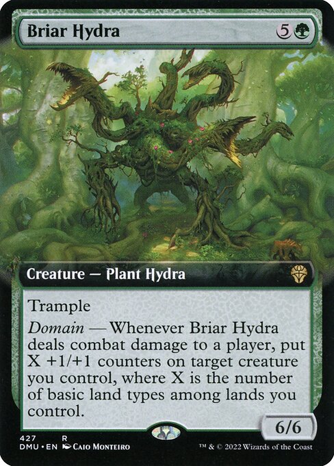 Briar Hydra - Dominaria United - Extended Art