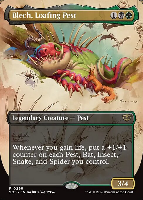 Blech, Loafing Pest - Secrets of Strixhaven - Showcase