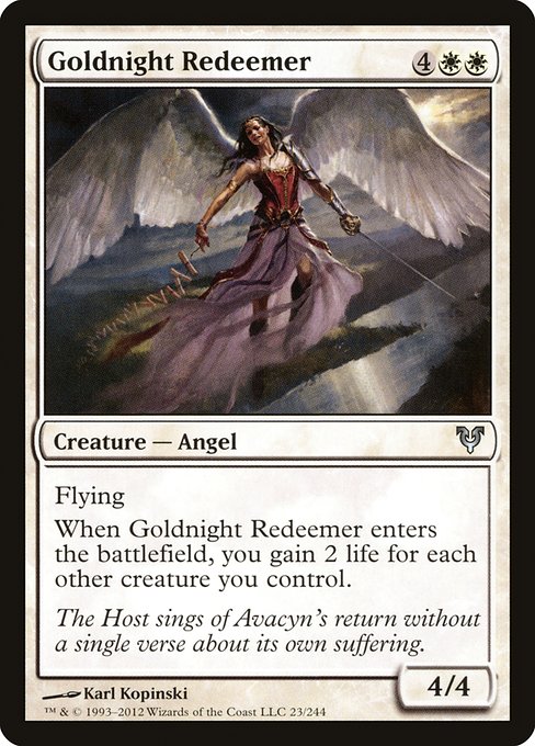 Goldnight Redeemer - Avacyn Restored