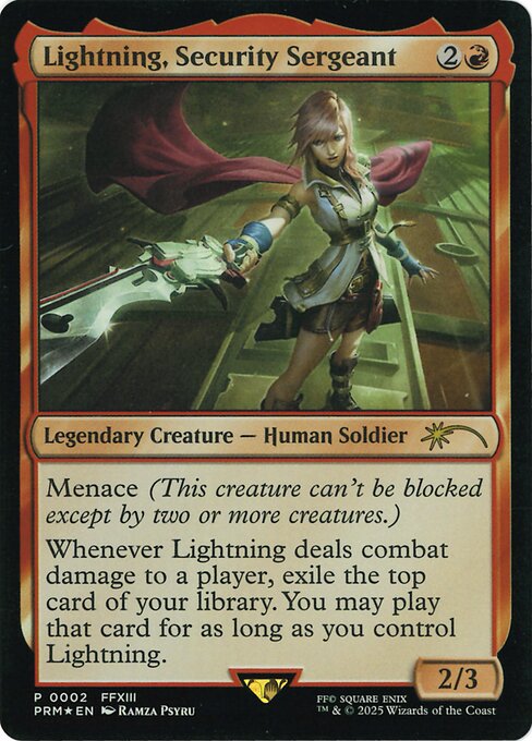 Lightning, Security Sergeant - Media and Collaboration Promos