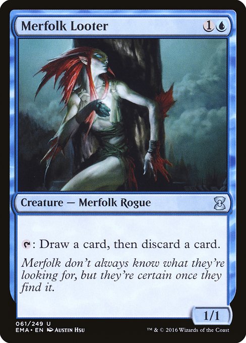 Merfolk Looter - Eternal Masters