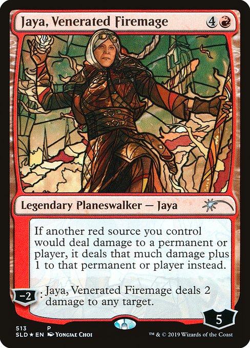 Jaya, Venerated Firemage - Secret Lair Drop