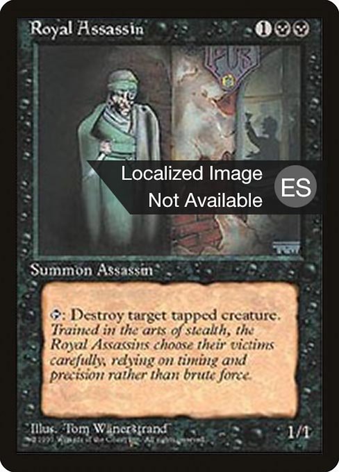 Asesino real (Royal Assassin) - Fourth Edition Foreign Black Border