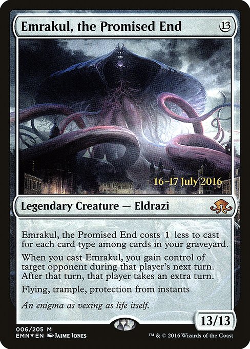 Emrakul, the Promised End - Eldritch Moon Promos - Promo Foil