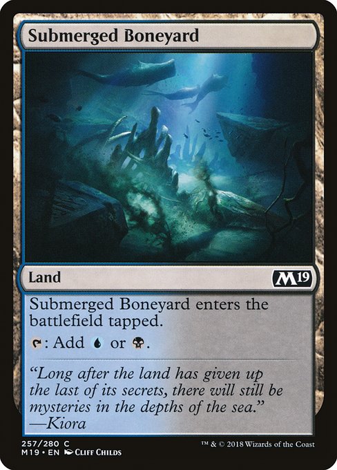 Submerged Boneyard - Core Set 2019