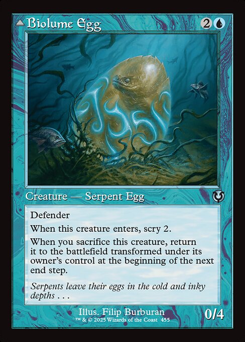 Biolume Egg // Biolume Serpent - Innistrad Remastered