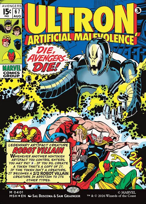 Ultron, Artificial Malevolence - Marvel Super Heroes