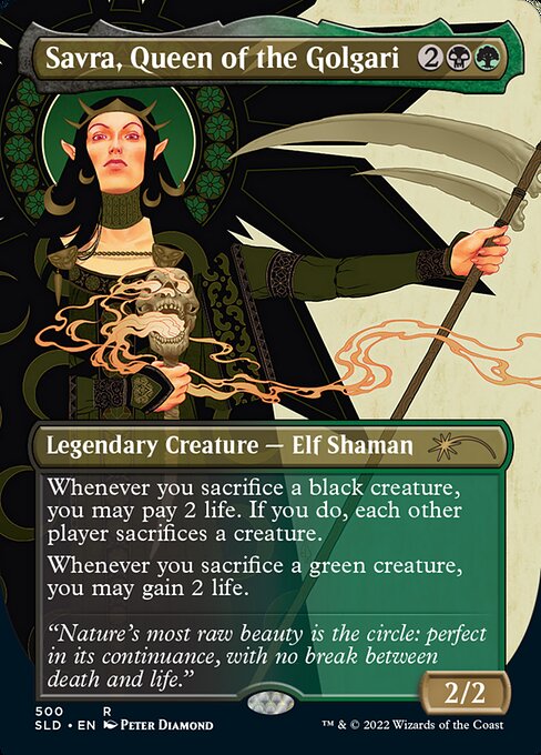 Savra, Queen of the Golgari - Secret Lair Drop