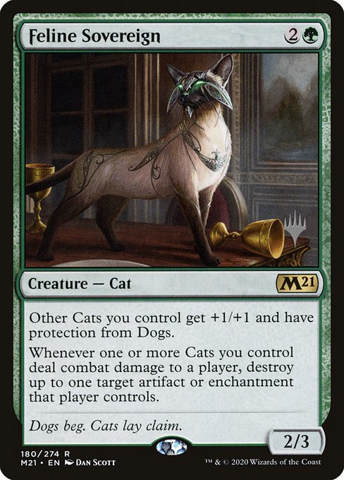 Feline Sovereign - Core Set 2021 Promos