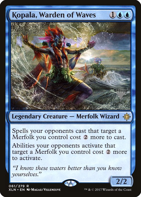 Kopala, Warden of Waves - Ixalan Promos