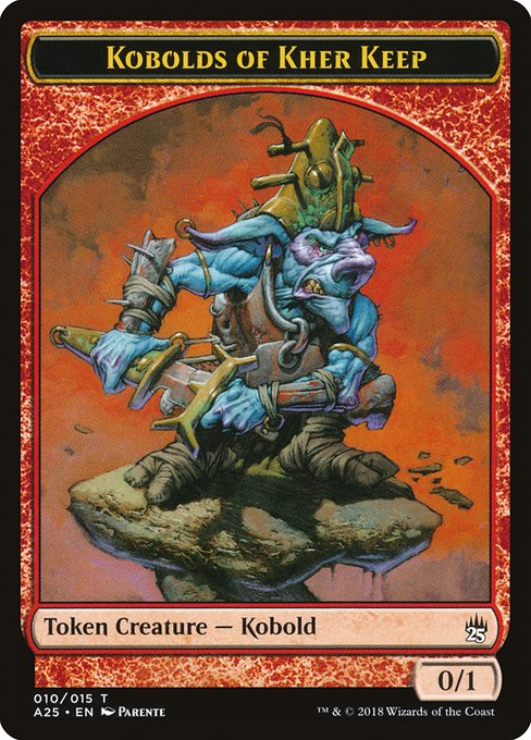 Kobolds of Kher Keep - Masters 25 Tokens